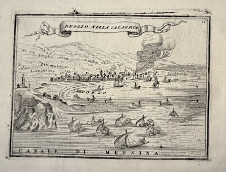 Coronelli Vincenzo Maria (1650-1718) Reggio nella Calabria 1708 ca. Venezia 